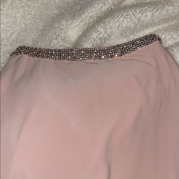 *WORN ONCE* Sherri Hill Blush 2-Piece Prom Dress *willing to take rsnble offers* - Picture 9 of 16